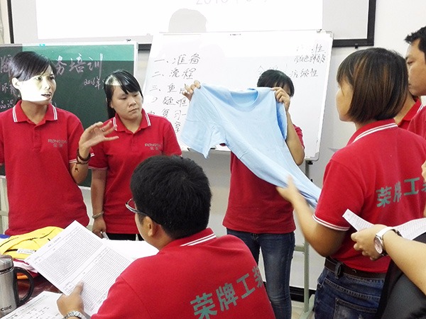 bwin必赢员工培训现场