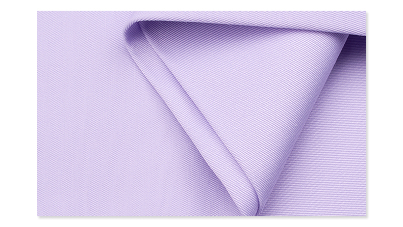 精密纺双面卡医护面料#淡紫