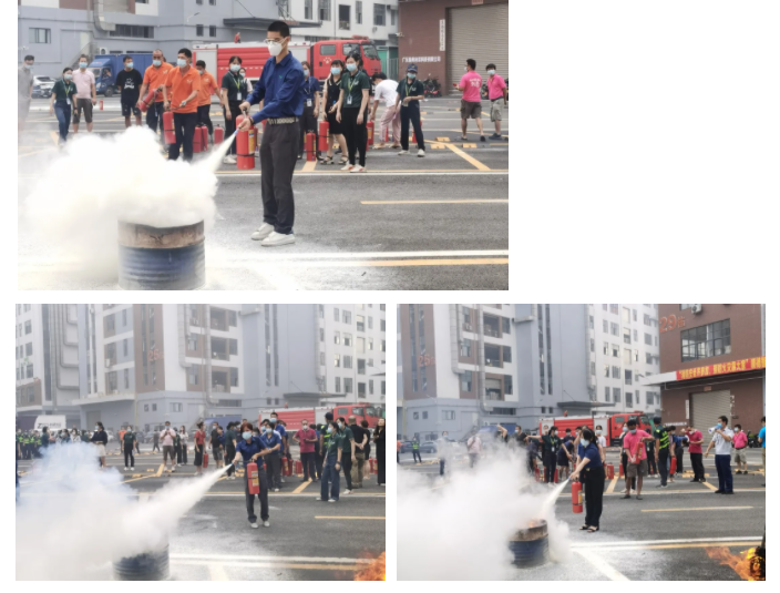 bwin必赢医纺消防演练